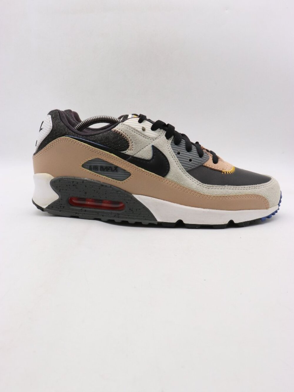 Air Max 90 SE Men's Size 12 Alter & Reveal Gray Fog Athletic Sneakers DO6108 001